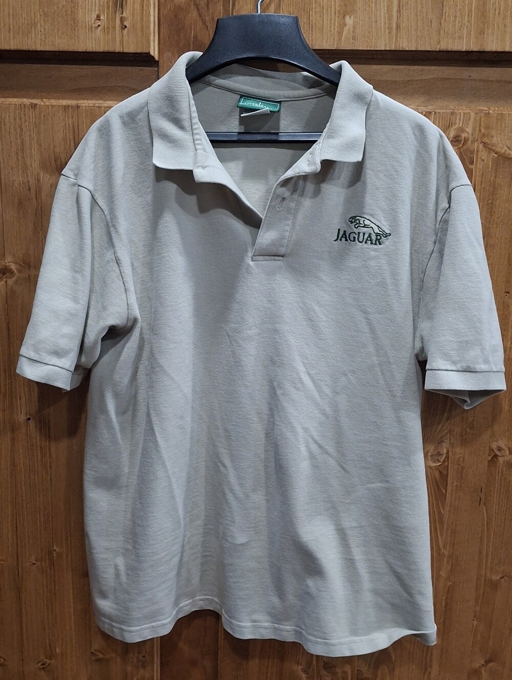 Men's Jaguar Logo Outer Banks Brand Polo Mens Large Used